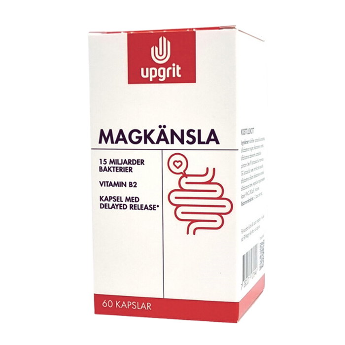 Magkänsla Mjölksyrabakterier 60 kapslar