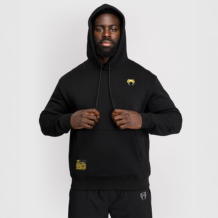 Serpenti Hoodies Svart Silver Guld