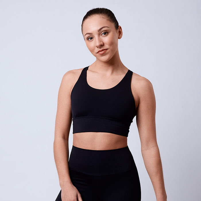 CLN ATHLETICS Pep Sport Bra Black