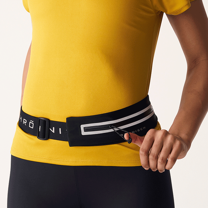 Issa Expandable Running Belt,Black