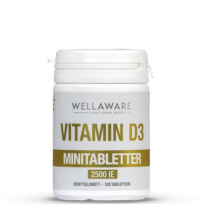 Vitamin D3 2500 IE 120 Minitabletter