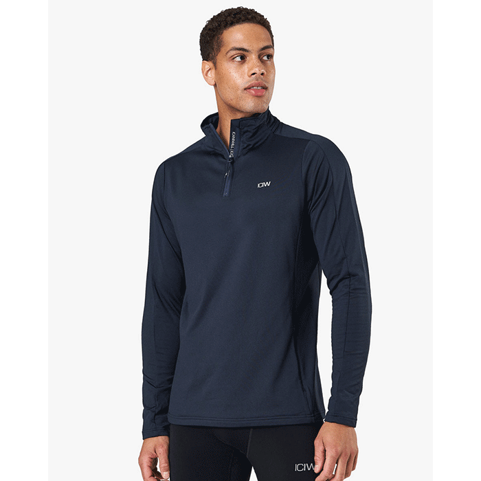 Bild av Outdoor Training 1/4 Fleece Zip, Petrol Blue