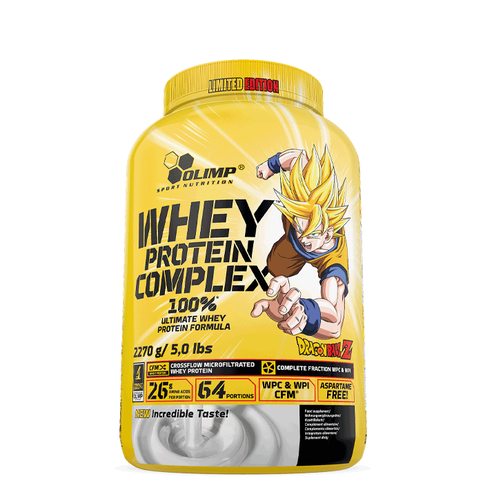 Whey Protein Complex 100%, 2270 g, Dragon Ball