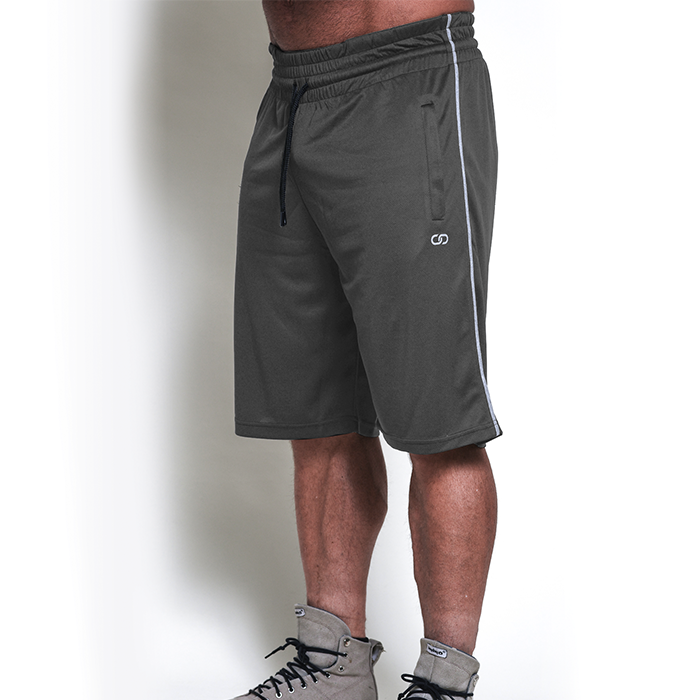 Läs mer om Chained Mesh Shorts, Antracite
