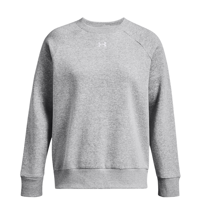 UA Rival Fleece Crew, Pitch Gray