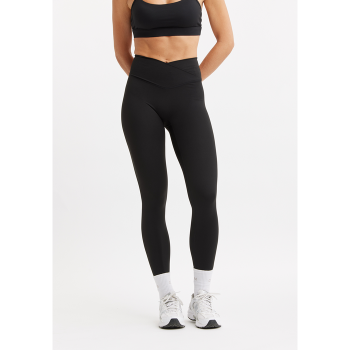 Ultimate Wrap Over Tights, Black