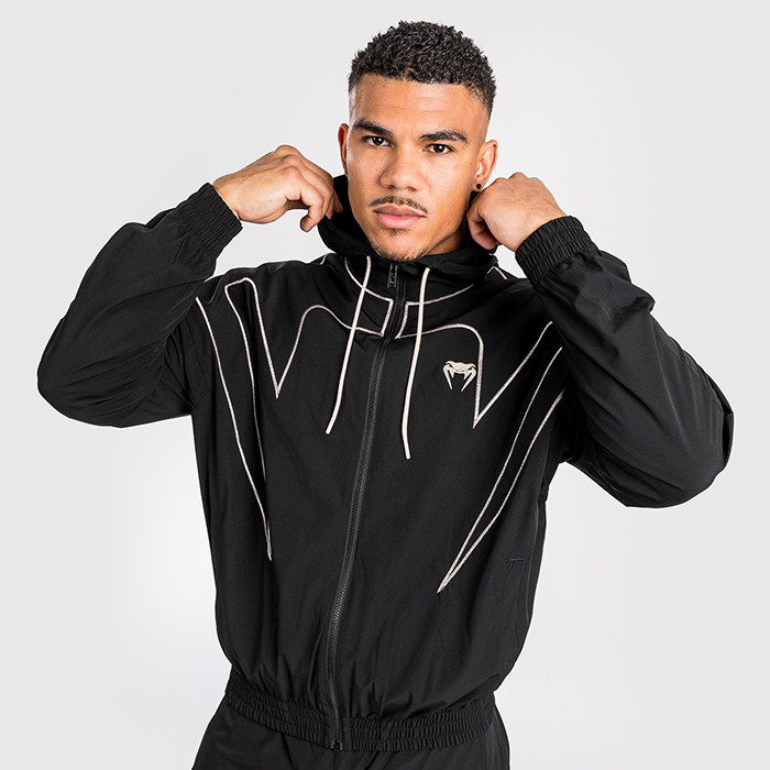 Attack 90 Tracksuit Jacka Svart/Vit 10261