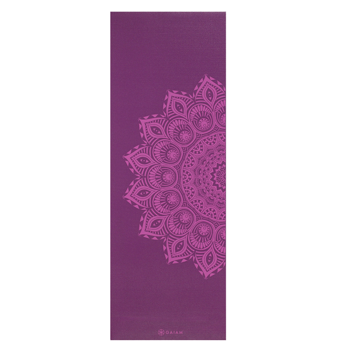 Yogamatta 6mm Purple Mandala
