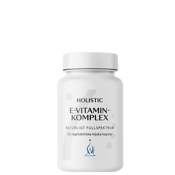 Holistic E-vitamin 30 kapslar