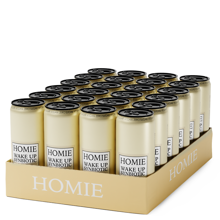 24 x Wake Up Synbiotic Funktionsdryck 330 ml