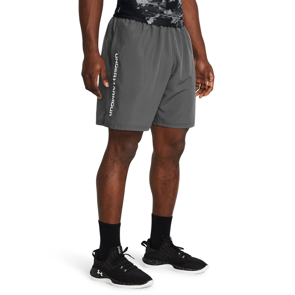 Woven Wdmk Shorts Grå