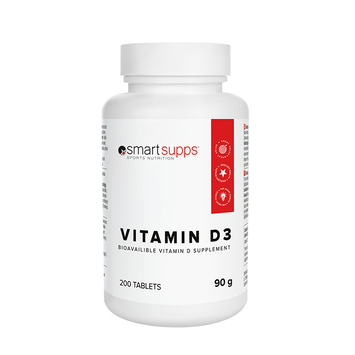 SmartSupps Vitamin D3 200 tabs