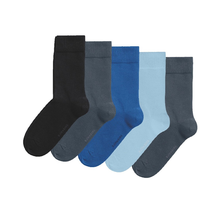 5-Pack Essential Ankle Sock Multipack 41-45