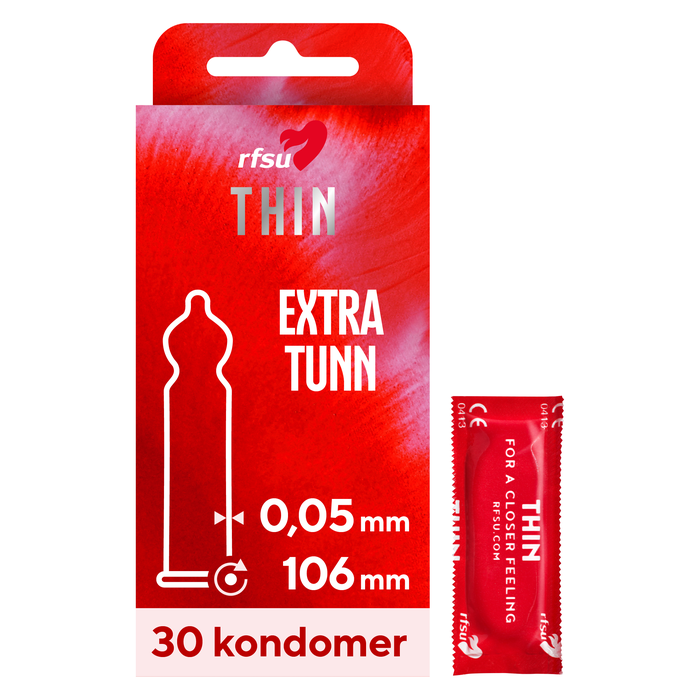 RFSU Thin Tunna Kondomer 30-pack