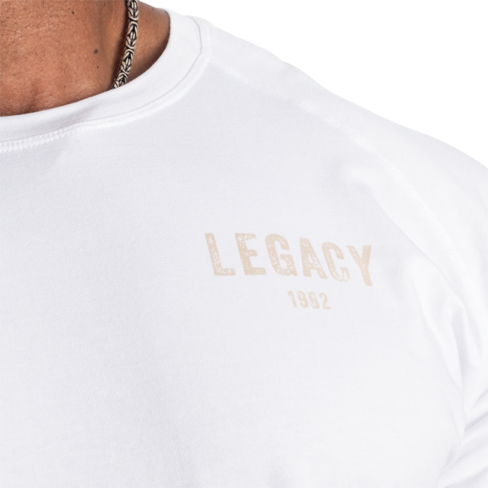 1982 Raglan T‑Shirt Vit Beige