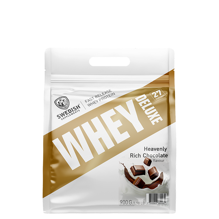 Whey Deluxe Vassleprotein 900 g