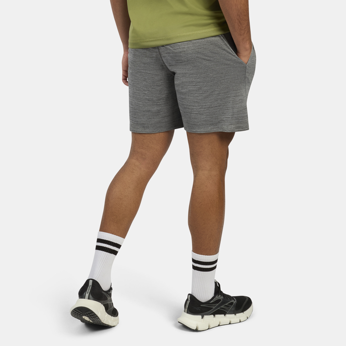 ID Train Stickade Tr&auml;ningsshorts Gr&aring;