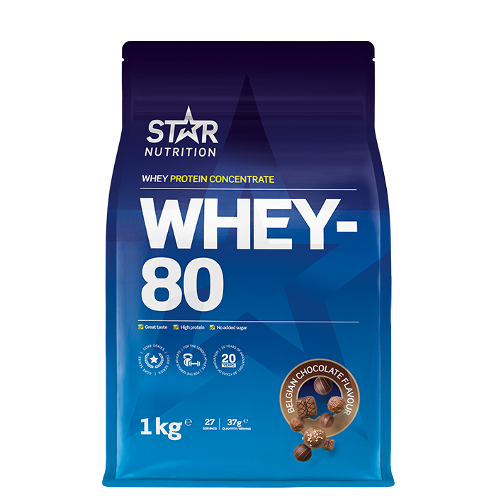 Läs mer om Whey-80, 1 kg