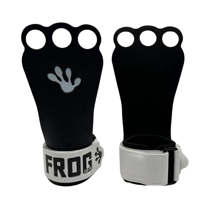 Frog Grips Base HD Tr&auml;ningsgrepp 2.0 3 H&aring;l Svart Vit