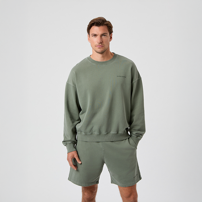 Oversized Sweatshirt Grön
