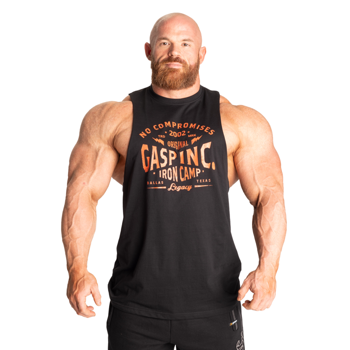 Cut Out Träningslinne Svart - GASP