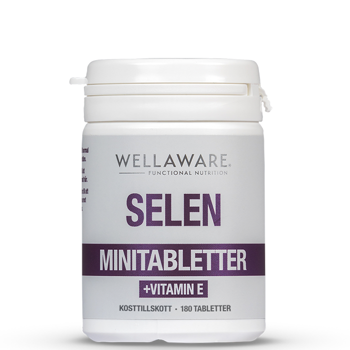 WellAware Selen Plus E Vitamin 180 Minitabletter