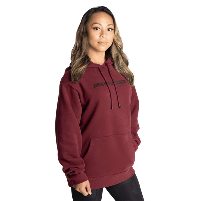 Logo Hoodie Maroon