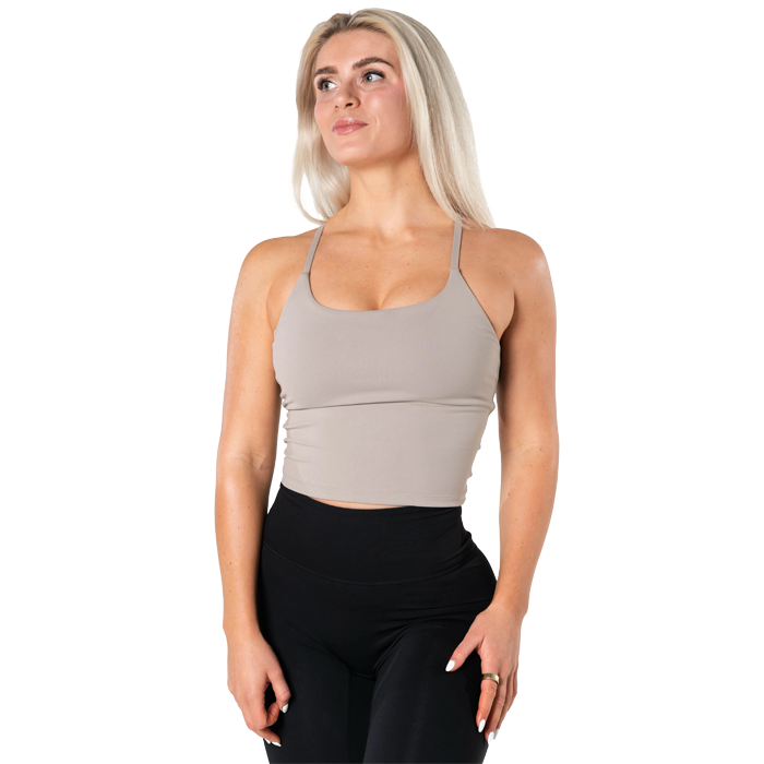 Relode Core Singlet Top,Beige