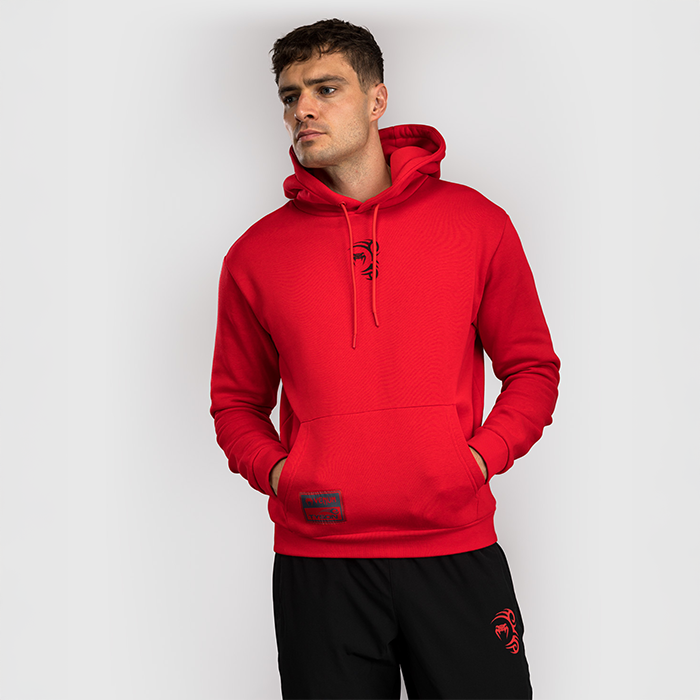 Venum X Mike Tyson Everyone has a plan Hoodie R&ouml;d Svart