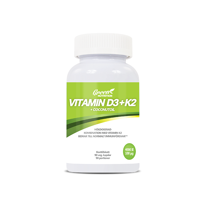 Bild av Vitamin D3-K2+Coconut Oil, 90 kapslar