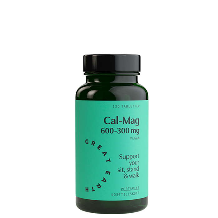 Great Earth Cal/Mag 600/300 mg 120 tabletter