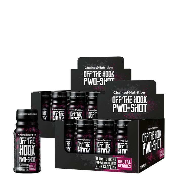 24 x Off The Hook PWO-Shot, 60 ml