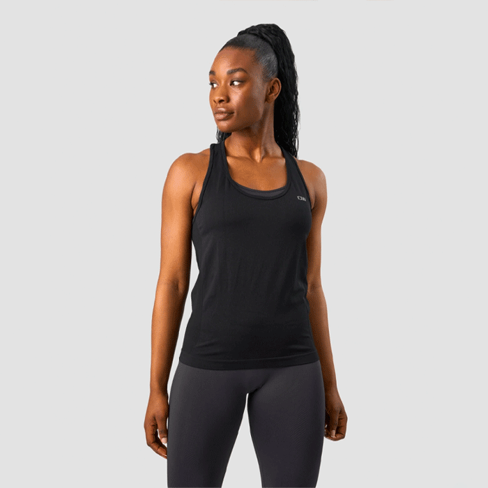 Everyday Seamless Tank Top,Black