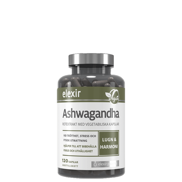 Ashwagandha 120 Kapslar