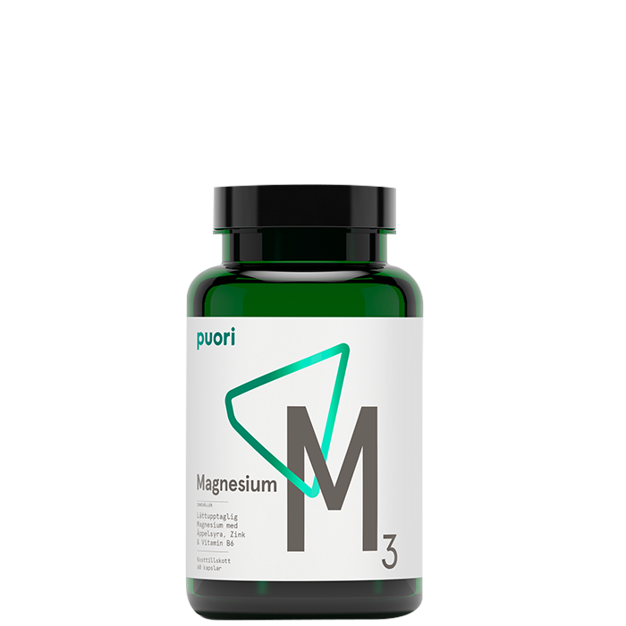 M3 Magnesium & Zink Vegan 60 kapslar