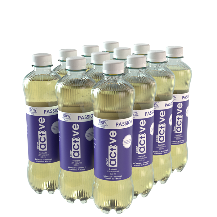 12 x  Clean Act:ve 500 ml Passion