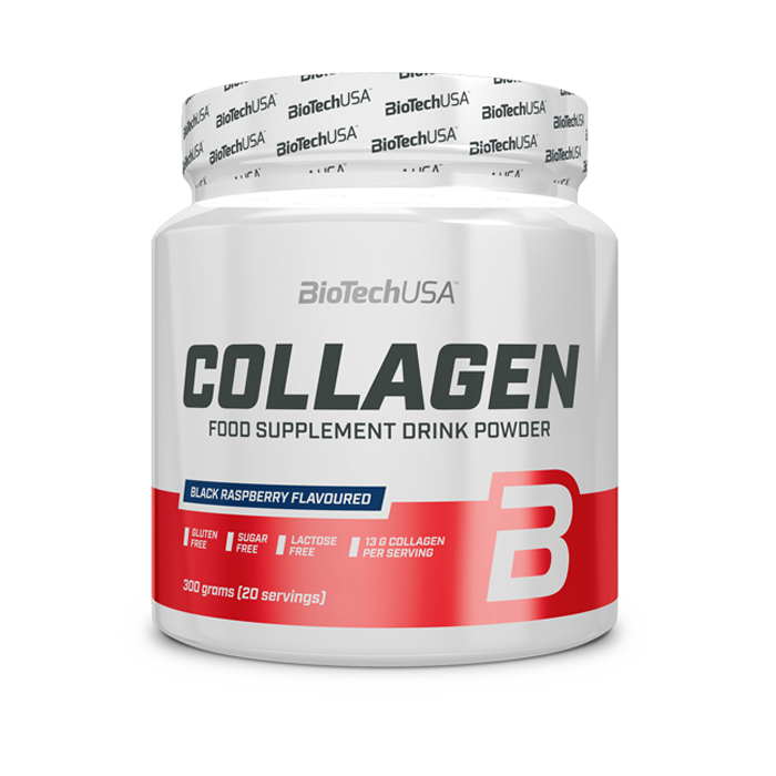 Biotech USA Collagen 300 g Black Raspberry