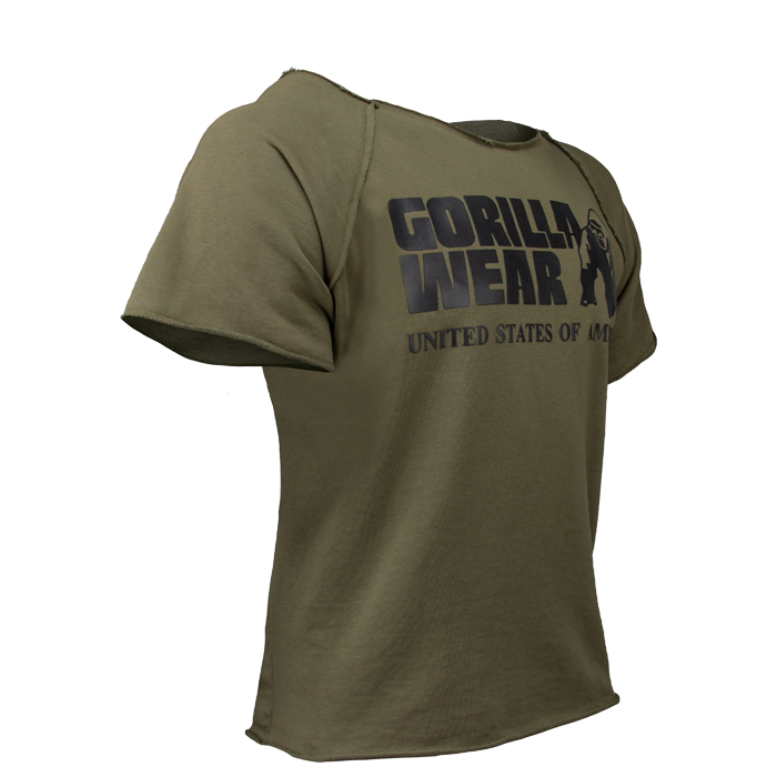 Classic Workout Top, Army Green