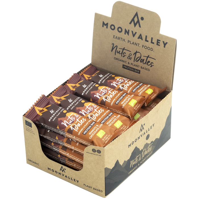 16 x Nöt- och dadelbar