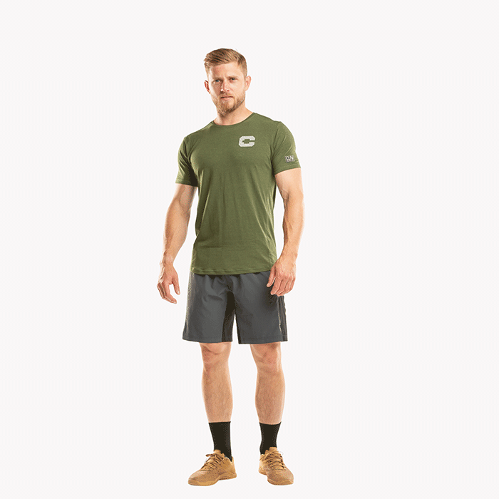 Bild av CLN Logg Bamboo T-shirt, Forrest Green