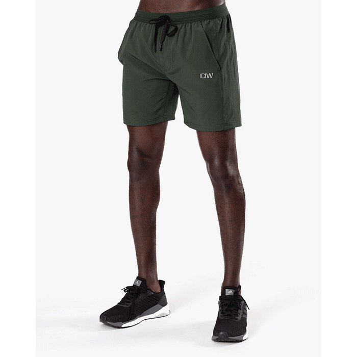 Workout 2-in-1 Shorts, Dark Green