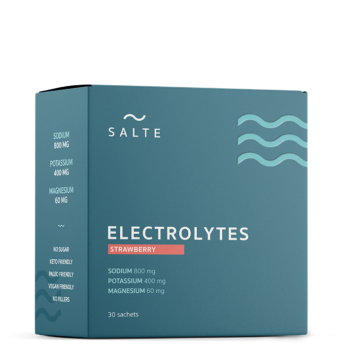 Salte Elektrolyter Jordgubb 30-pack