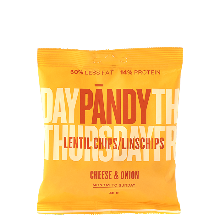Läs mer om Pändy Linschips, 40 g