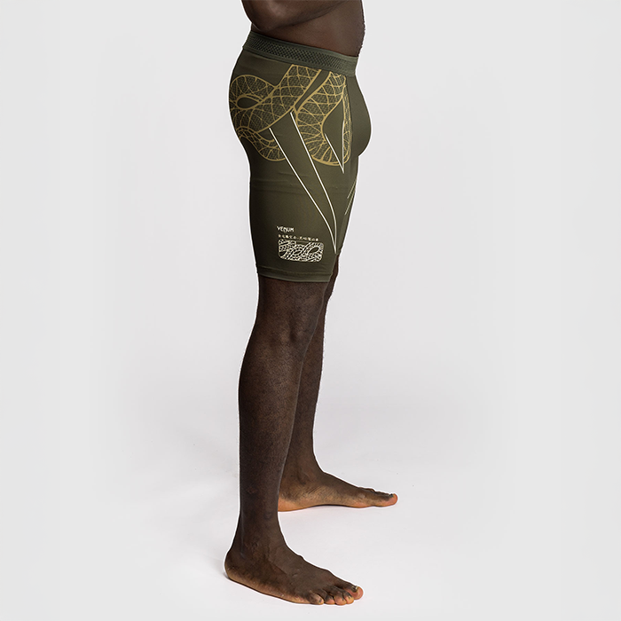 Serpenti Vale Tudo-Shorts Khaki Brons Ivory