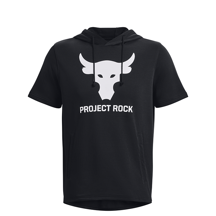 Project Rock Terry SS Hoodie Black