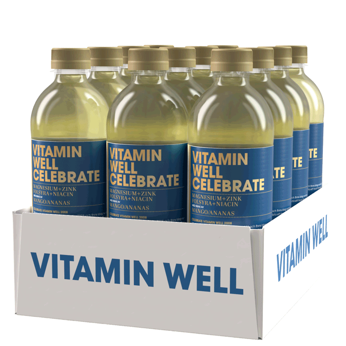 12 x Vitamin Well, 500ml