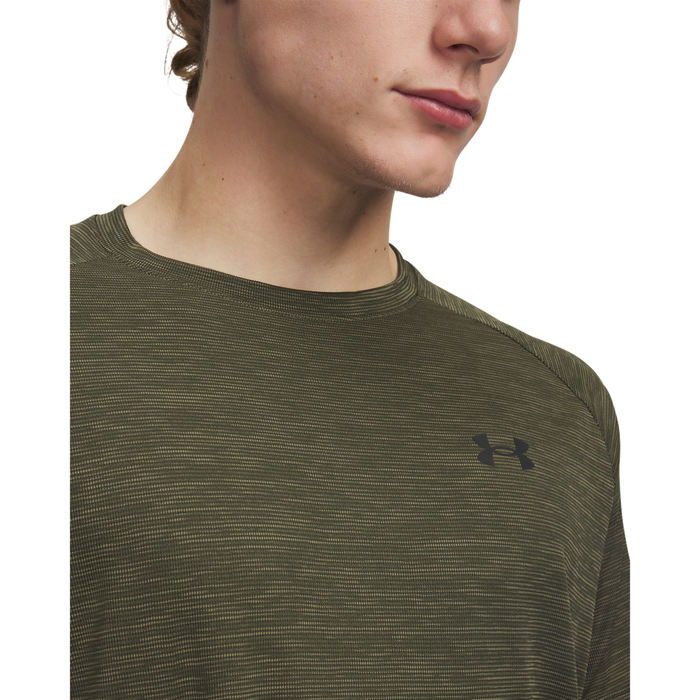Tech Textured T-shirt Gr&ouml;n