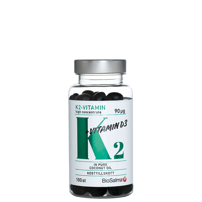 K2-vitamin 90 g 100 kapslar