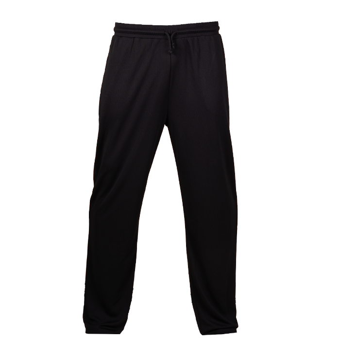 Star Straight Mesh Byxor Svart