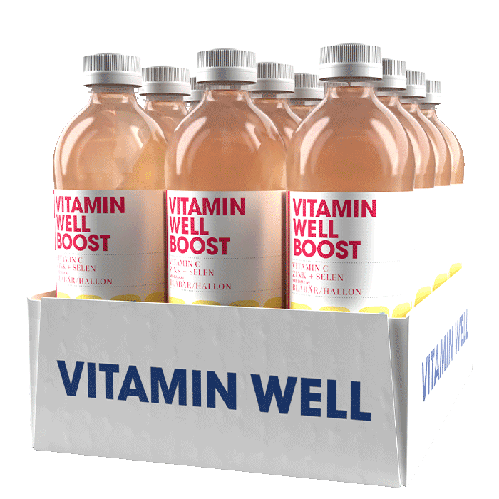 12 x Vitamin Well 500ml Boost